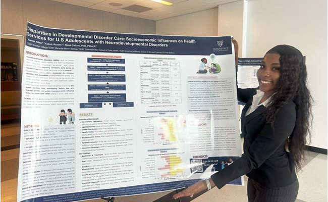 Verão na UAlbany: Aspirante a higienista dental explora as disparidades na saúde da comunidade.
