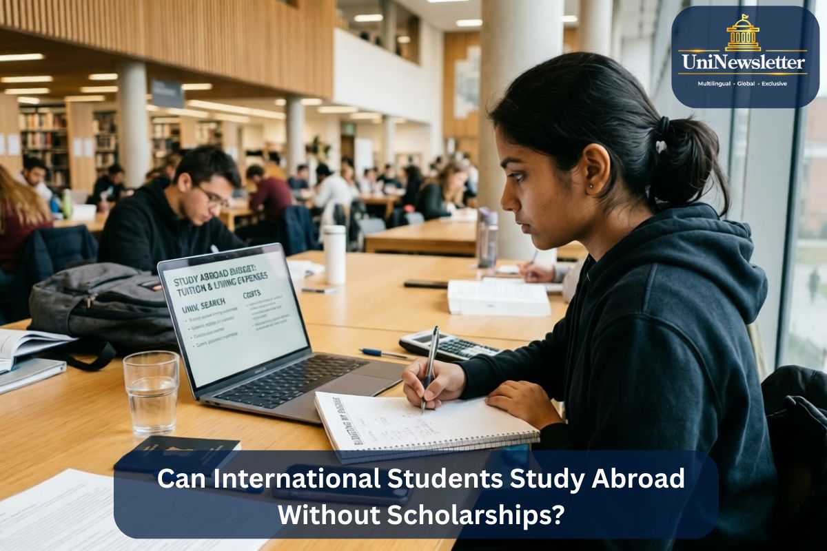国际学生可以在没有奖学金的情况下出国留学吗？