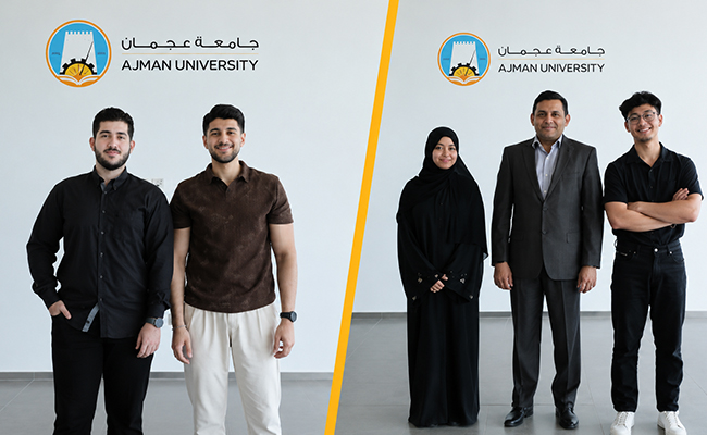 طلبة من جامعة عجمان يطوّرون حلولًا يحتاجها الأطباء بالفعل
