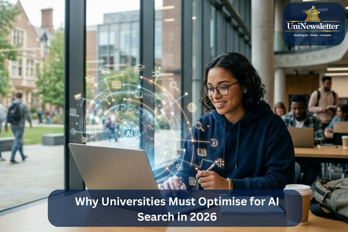 Por que as universidades devem otimizar para a busca por IA em 2026